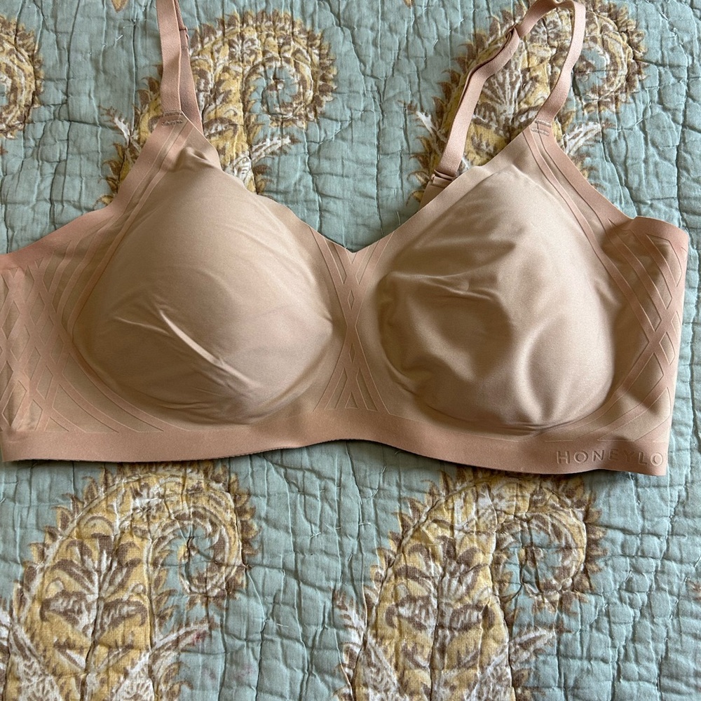 Honeylove Women's Nude Bra in XL
